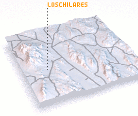 3d view of Los Chilares