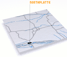 3d view of North Platte