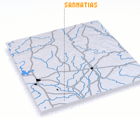 3d view of San Matías