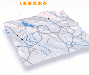 3d view of La Carbonera