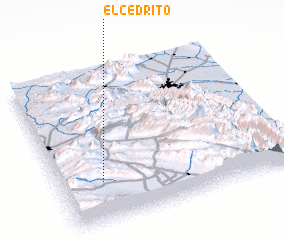 3d view of El Cedrito