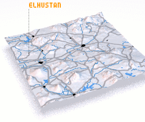 3d view of El Hustan