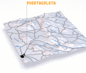 3d view of Puerta Goleta