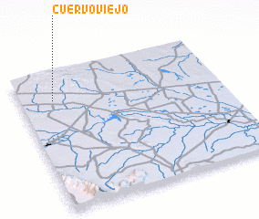 3d view of Cuervo Viejo