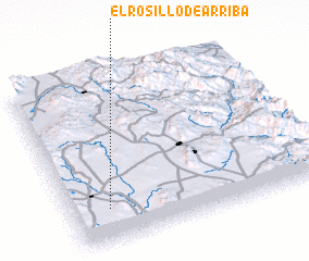 3d view of El Rosillo de Arriba