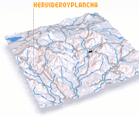 3d view of Hervidero y Plancha