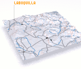 3d view of La Boquilla