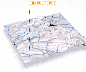 3d view of Chapultepec