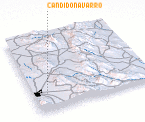 3d view of Cándido Navarro