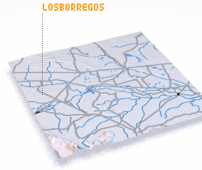 3d view of Los Borregos