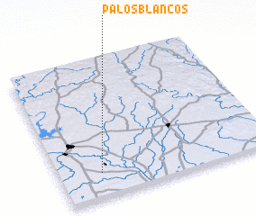 3d view of Palos Blancos