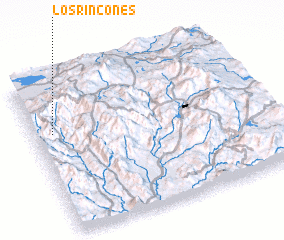 3d view of Los Rincones