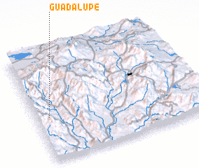 3d view of Guadalupe