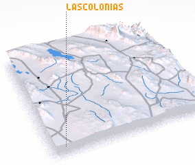 3d view of Las Colonias