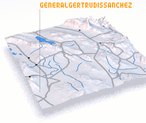 3d view of General Gertrudis Sánchez