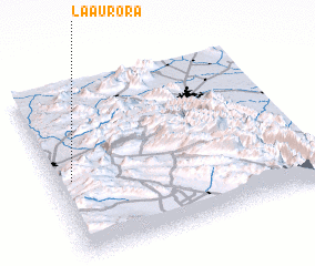 3d view of La Aurora