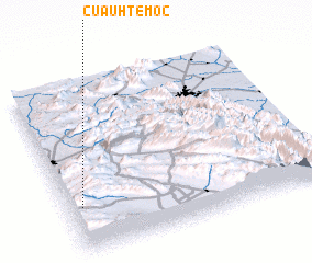 3d view of Cuauhtémoc