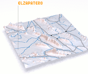 3d view of El Zapatero