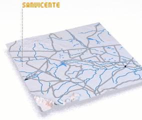 3d view of San Vicente