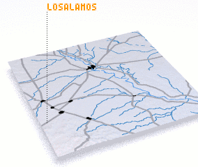 3d view of Los Álamos