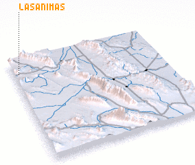 3d view of Las Ánimas