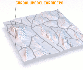 3d view of Guadalupe del Carnicero