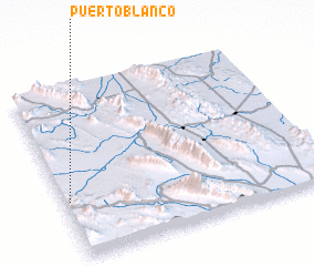 3d view of Puerto Blanco