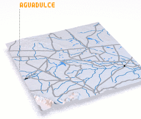 3d view of Agua Dulce