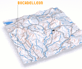 3d view of Boca del León