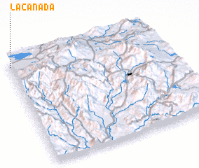 3d view of La Cañada