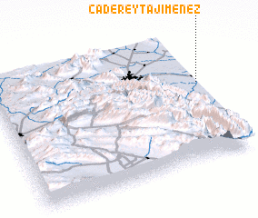 3d view of Cadereyta Jiménez