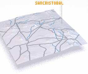 3d view of San Cristóbal