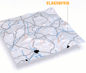 3d view of El Agua Fría