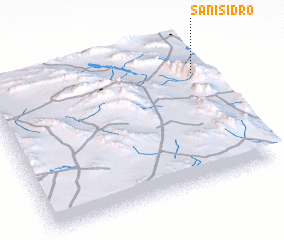 3d view of San Isidro