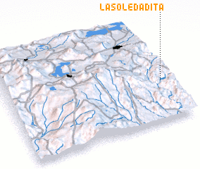 3d view of La Soledadita