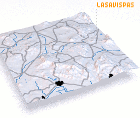 3d view of Las Avispas