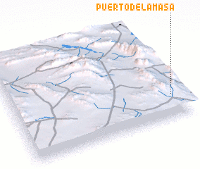 3d view of Puerto de la Masa