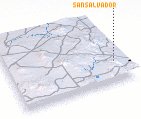 3d view of San Salvador