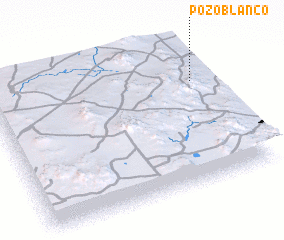 3d view of Pozo Blanco