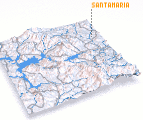 3d view of Santa María