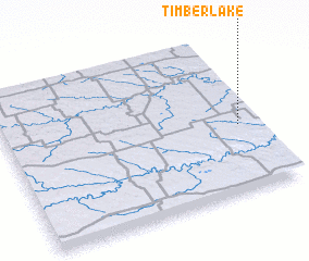 3d view of Timber Lake