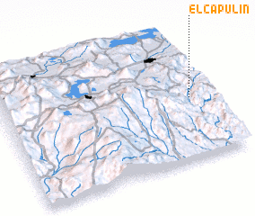 3d view of El Capulín