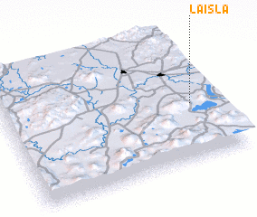 3d view of La Isla