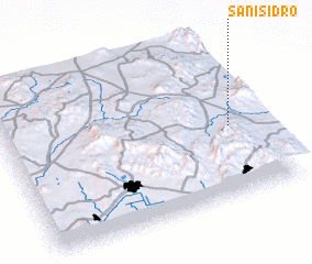 3d view of San Isidro