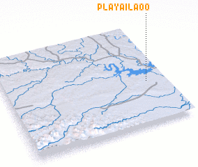 3d view of Playa Iláoo