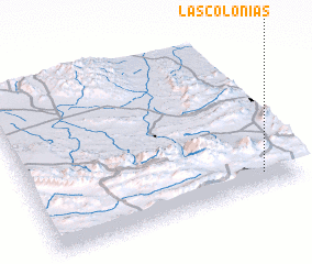 3d view of Las Colonias