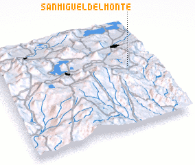 3d view of San Miguel del Monte