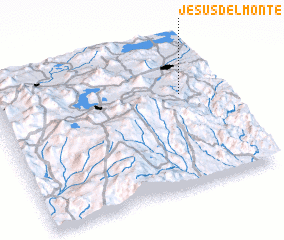 3d view of Jesús del Monte