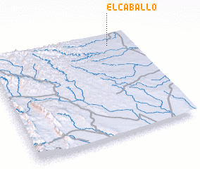 3d view of El Caballo