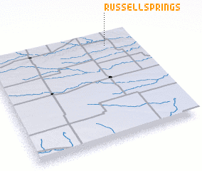 3d view of Russell Springs
